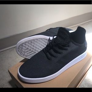 Black Adidas Cloudfoam Casual Shoes